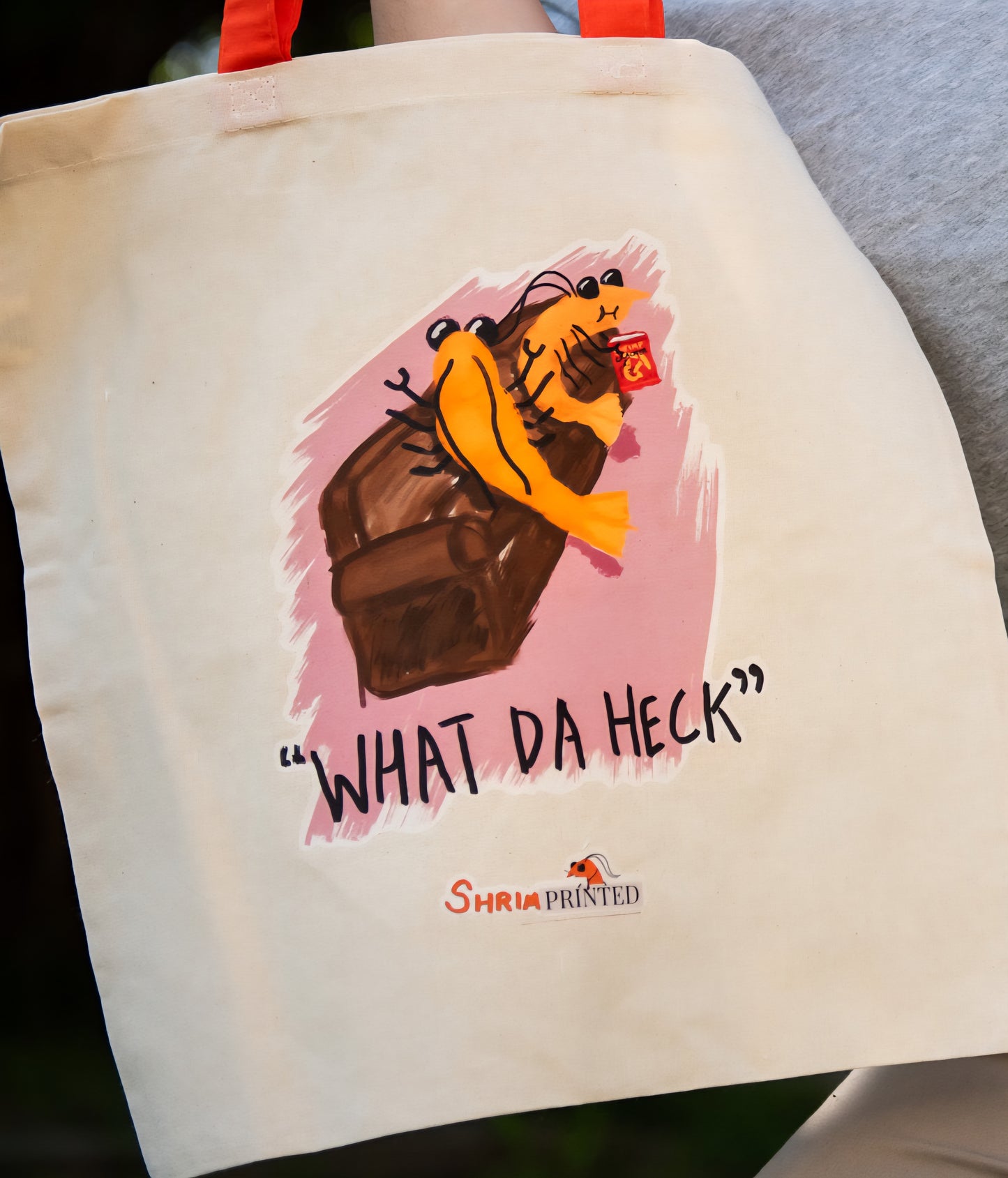 "What Da Heck" Canvas Tote Bag