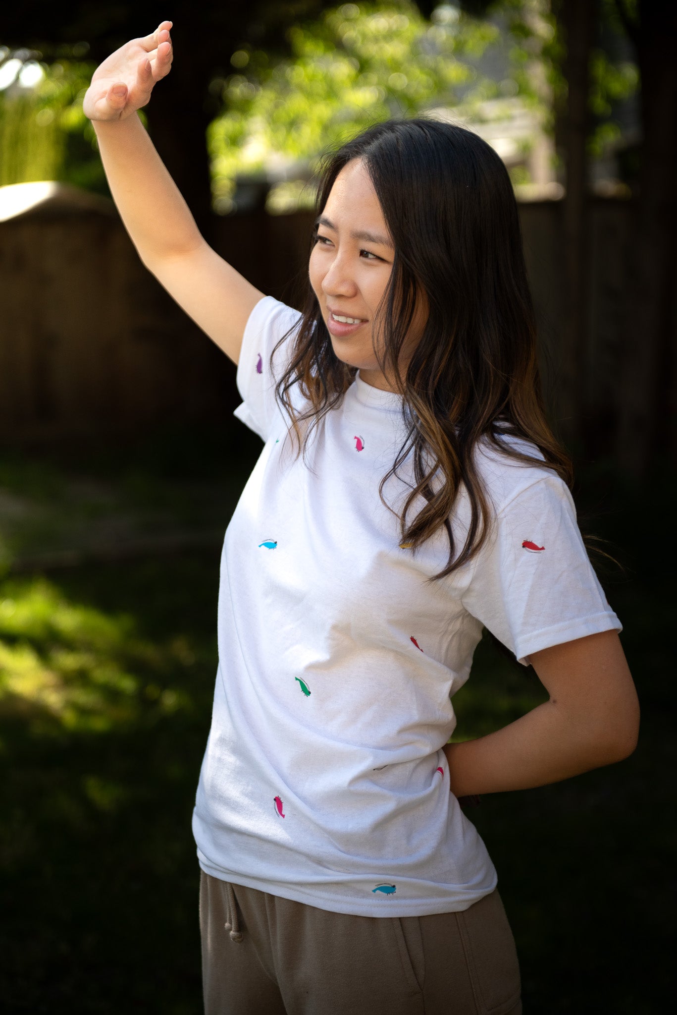 Rainbow Shrimps Tee