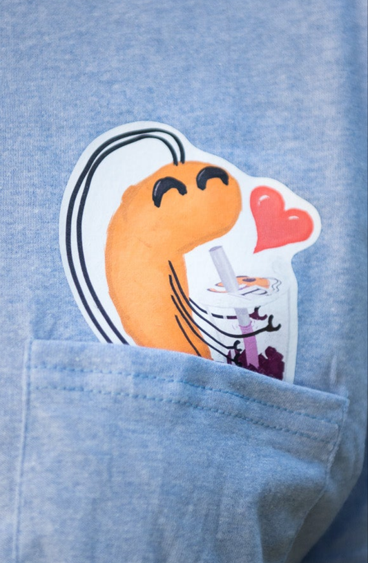Boba Shrimp Pocket Tee