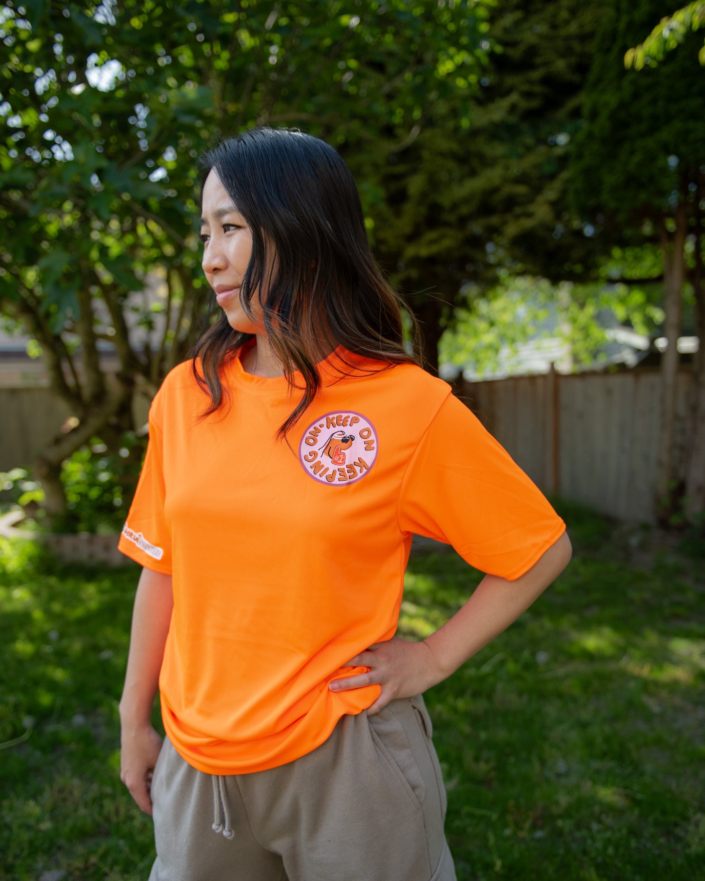 "Keep On Keeping On" Activewear Tee