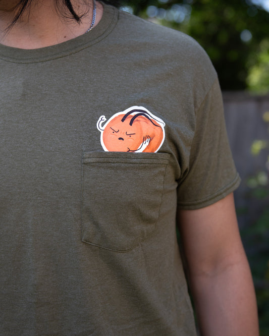Angry Little Pocket Tee