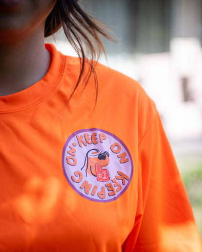 "Keep On Keeping On" Activewear Tee