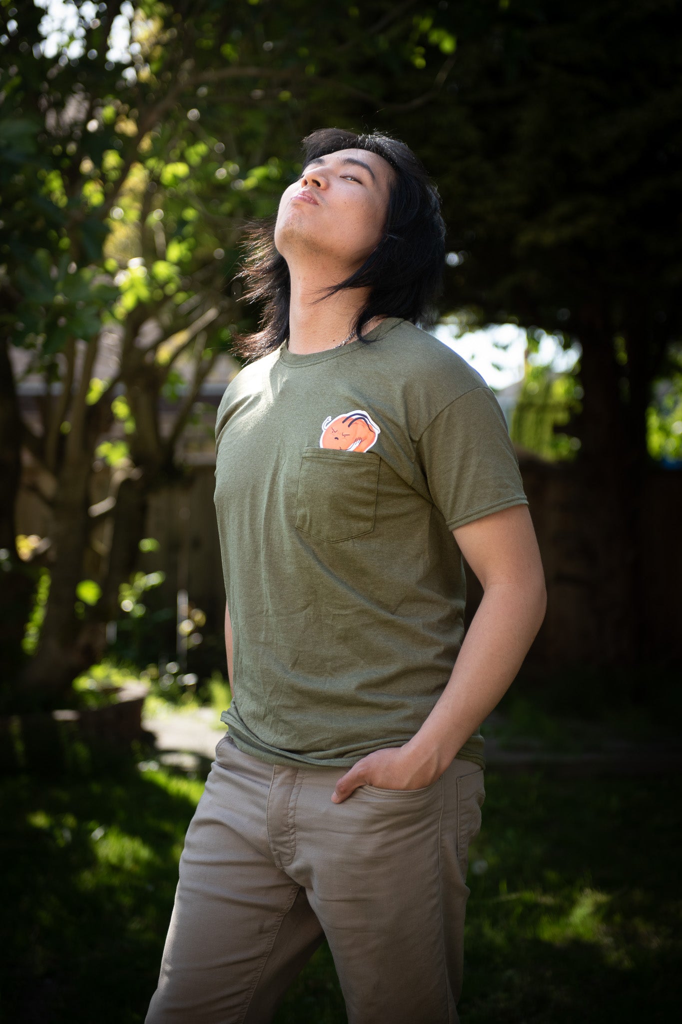 Angry Little Pocket Tee